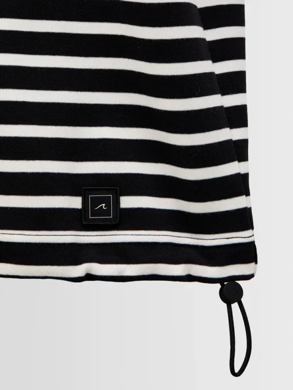 Hornsea Striped Black Tee