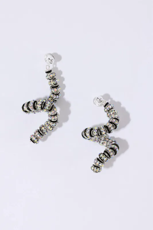 VIPER Earrings Zebra