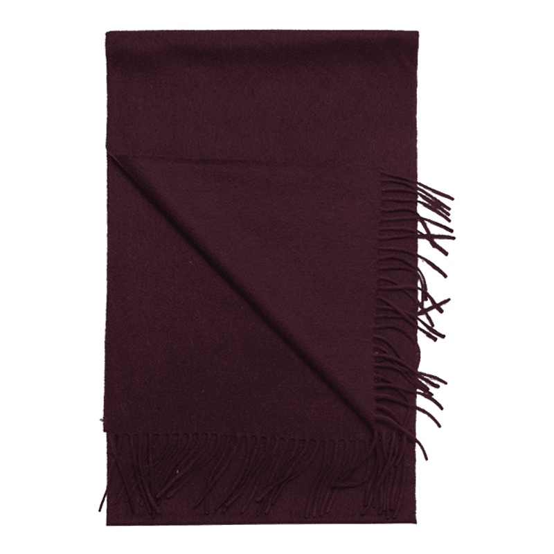 CLASSIC Woven Scarf Bordeaux 