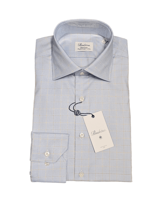 Hovedbilde TWILL SHIRT Blue Beige ...