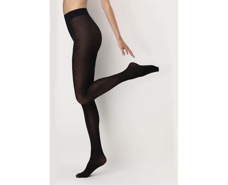 Oroblu Nives Fine Wool Tights BLACK