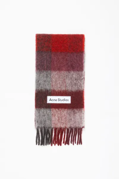 Hovedbilde MOHAIR CHECKED SCARF ...