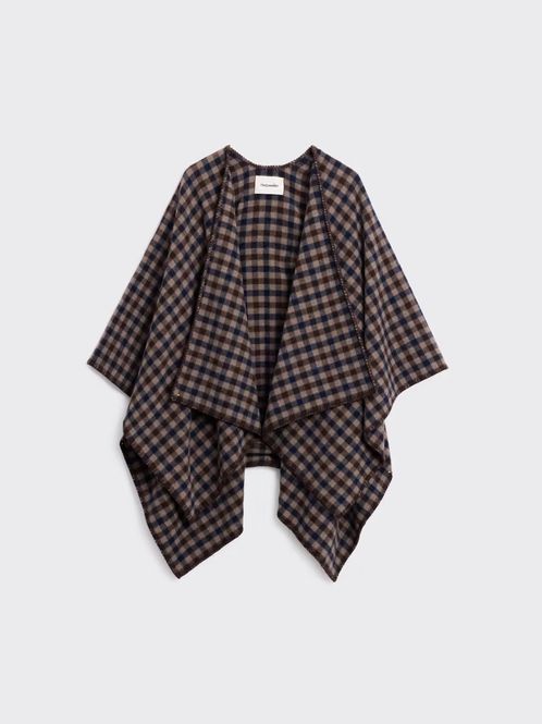 Hovedbilde TABLEAU Poncho Brown Check
