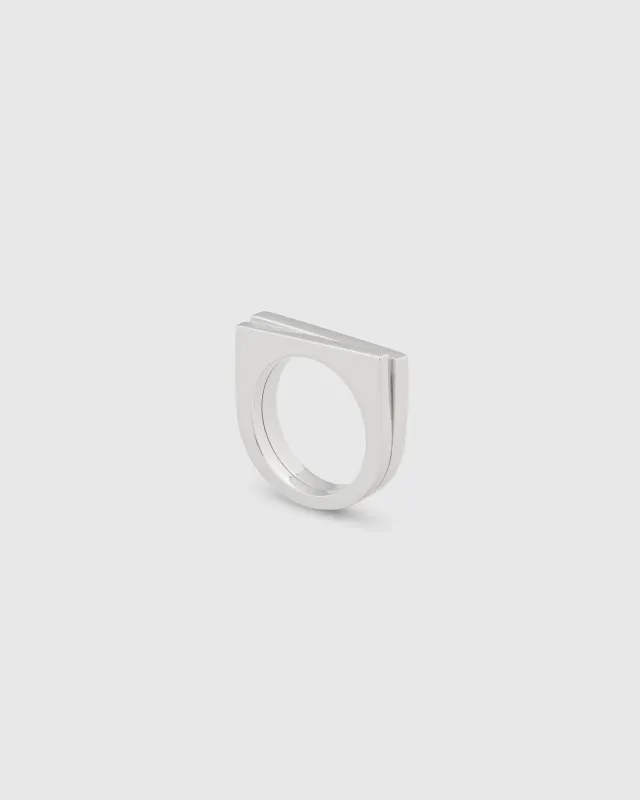 STEP RING Silver 