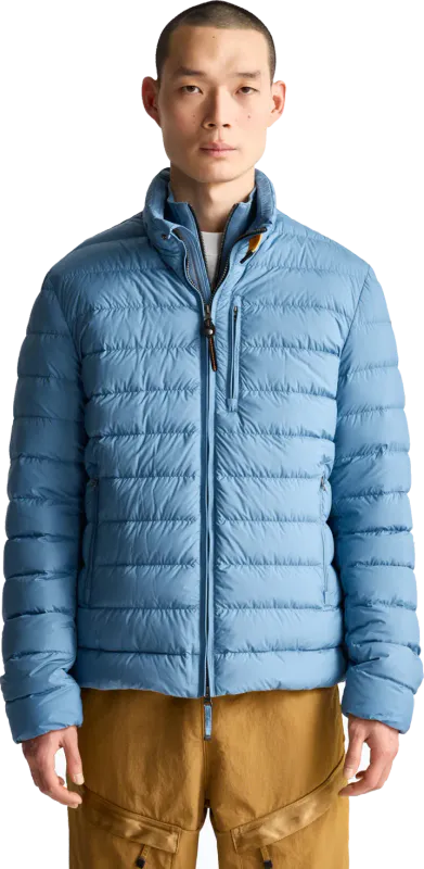 LAST MINUTE Hooded Down Jacket Sky Blue