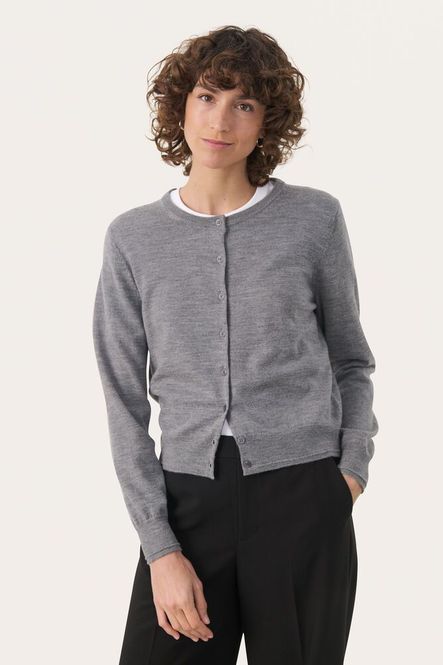 Hovedbilde NOELANI Cardigan Medium Grey ...