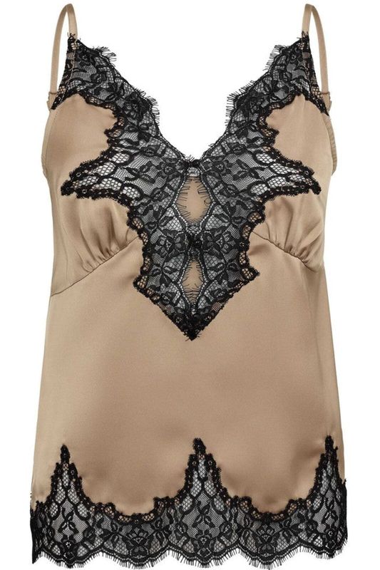 VIVIAN Lingerie Top Beige
