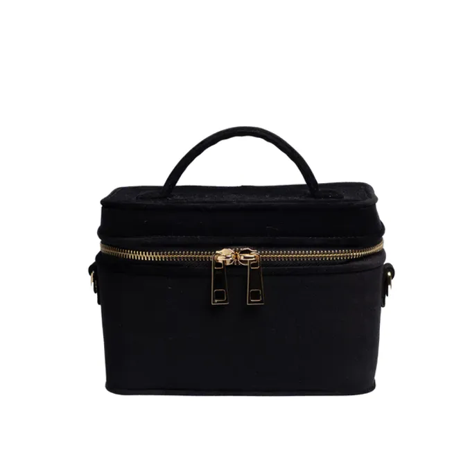 Hovedbilde VELVET VANITY BAG SMALL Black