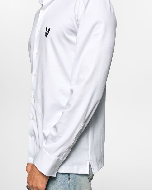 LEON Short Fitted White