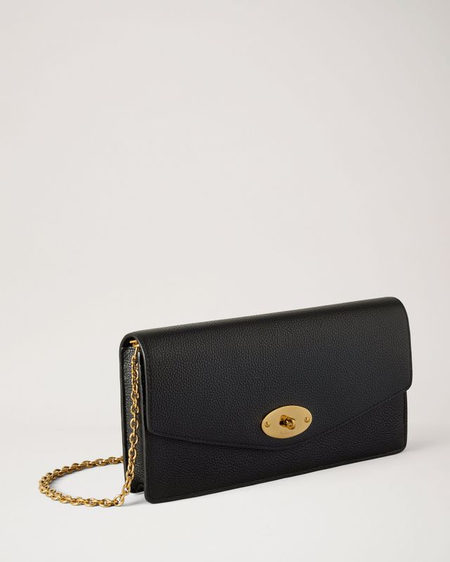 Darley Clutch Small Classic Grain Black