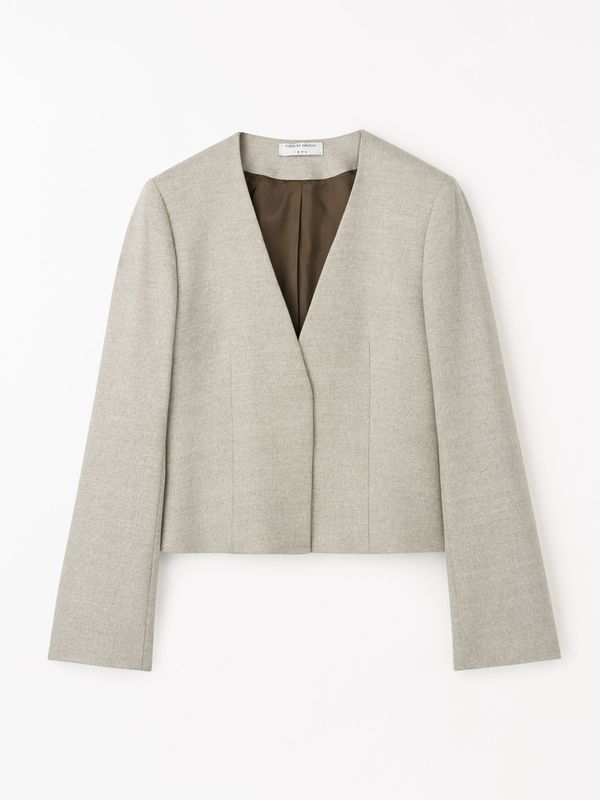 ELEANO Relaxed-Fit Jacket Beige