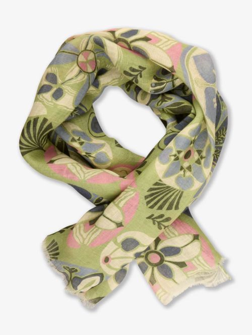 Hovedbilde Linen Scarf Light green