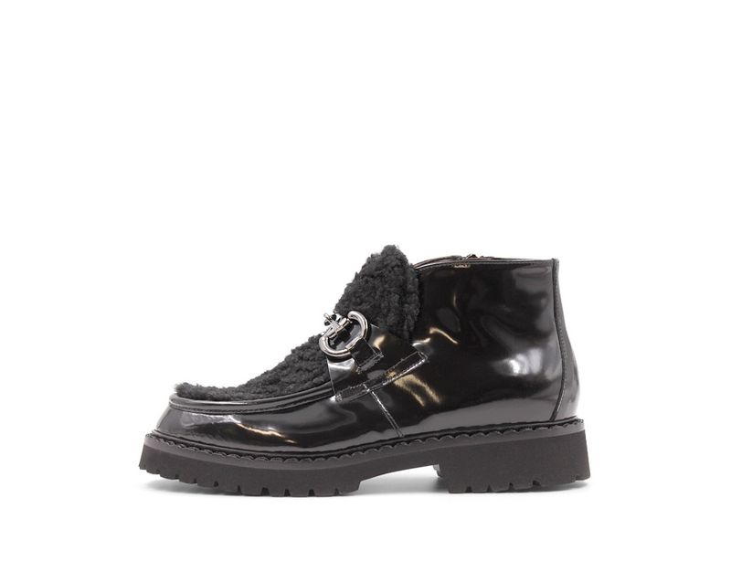 SANKAR Ankel Loafers Shirling Nero 