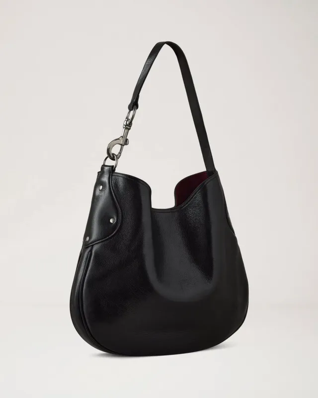 HACKNEY Shoulder Bag Black High Shine