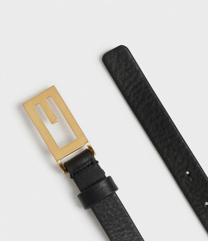 Nimmen skinnbelte Black 