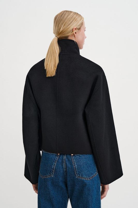 DAFINA Jacket Wool Black 