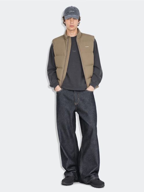 Hovedbilde DAFF Down Vest Dk Sand