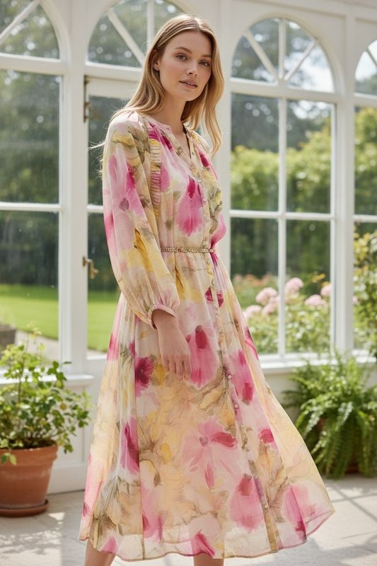 Bohemian Shift Dress Daylight