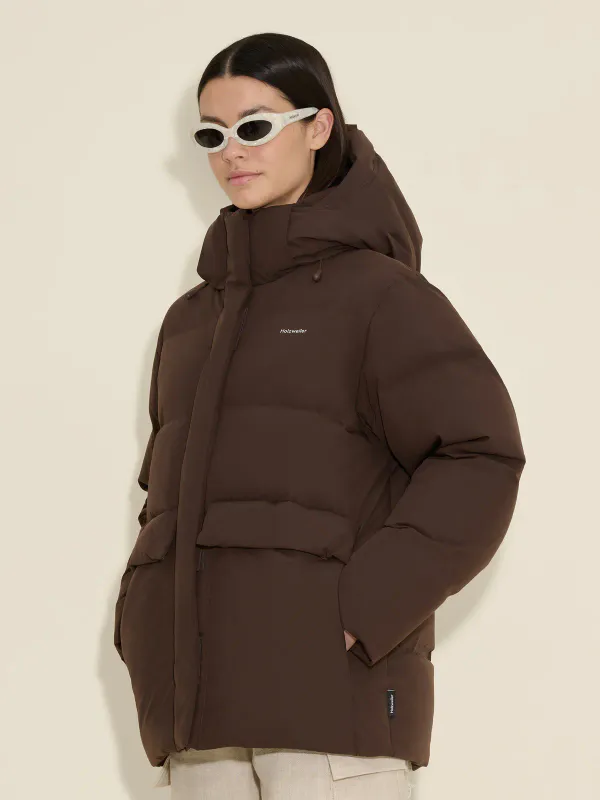 BESSEGGEN DOWN JACKET DK. Brown