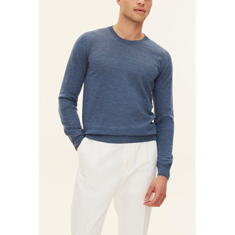 MIGUEL Roundneck Denim Blue