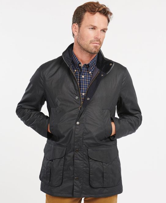 Hovedbilde HEREFORD Wax Jacket Dark Navy