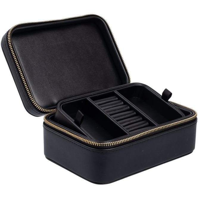 Hovedbilde LEATHER JEWELLERY BOX BLACK  