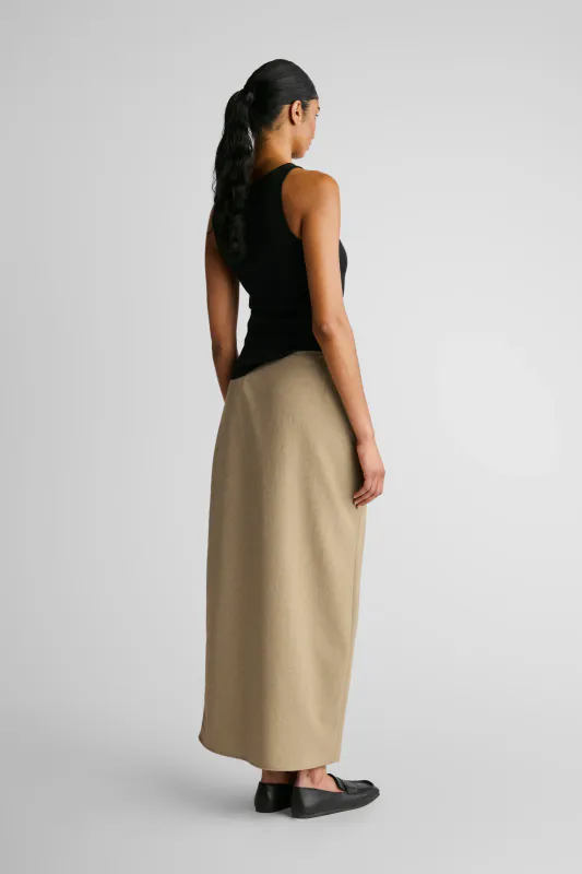 TURNIP Skirt Khaki