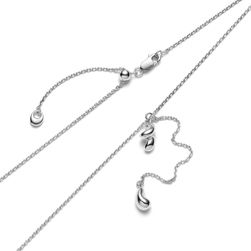 WHIRL Necklace Silver