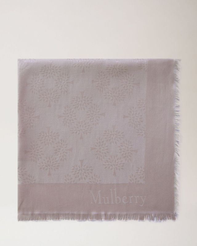 MULBERRY TREE SCARF SQUARE Rosewater
