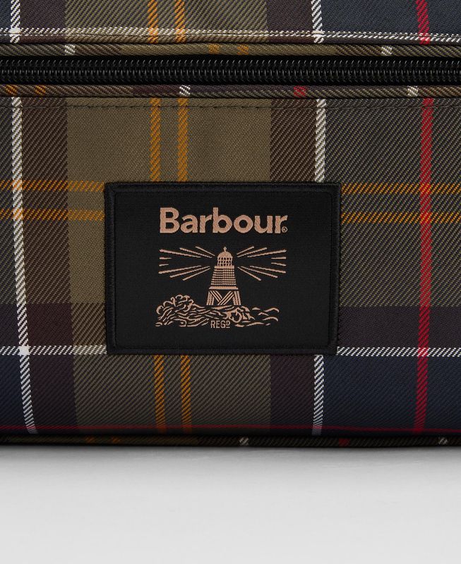 Tartan Washbag Olive 