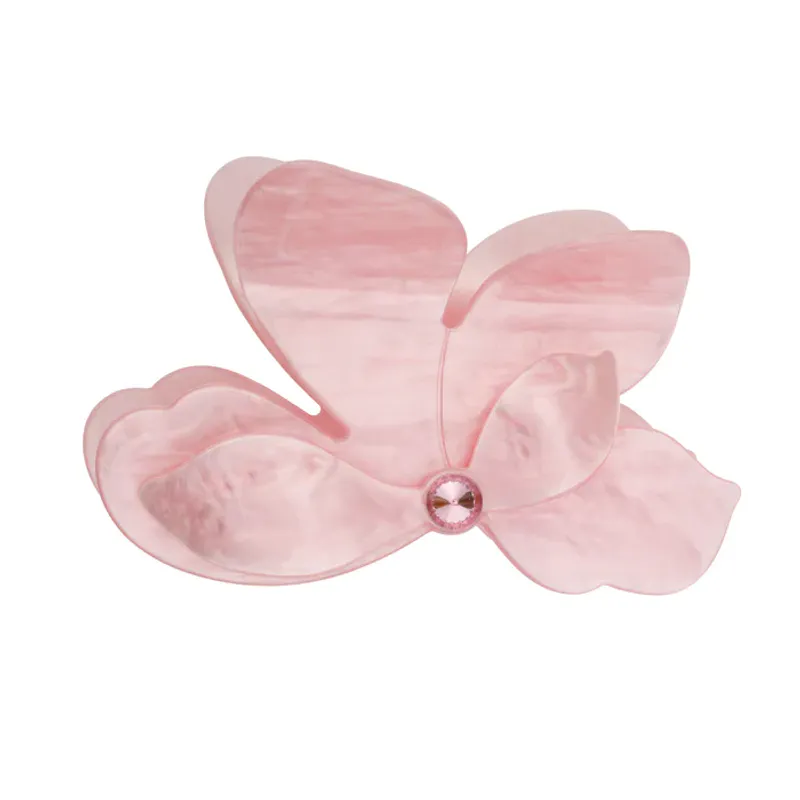 Orchid Flower Hair Claw