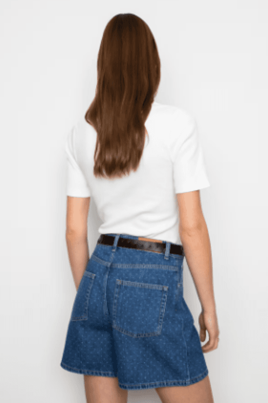 LYLE Shorts Mid Blue Dot