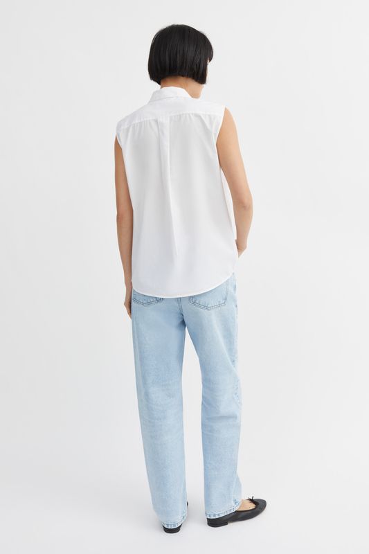 Evie Top Optic White 