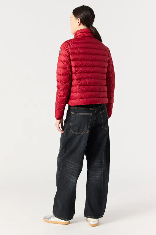 EMILIA Short Light Puffer Blush White 