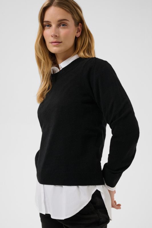 EvinaPW Pullover Black 