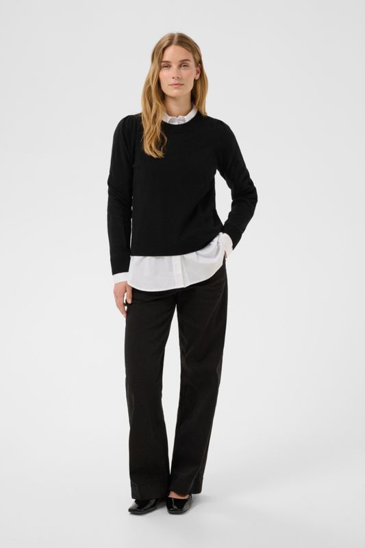 EvinaPW Pullover Black 