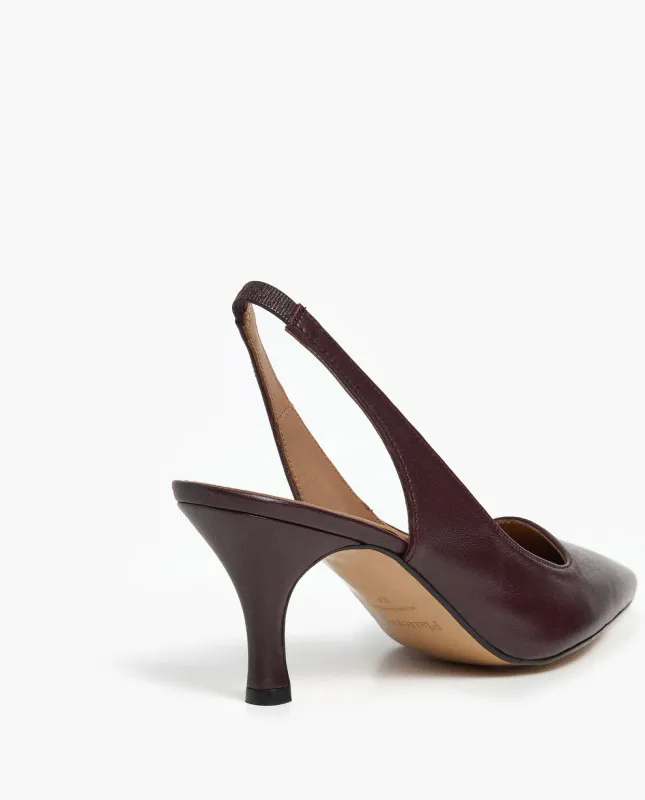 FRANCHESCA Leather Burgundy