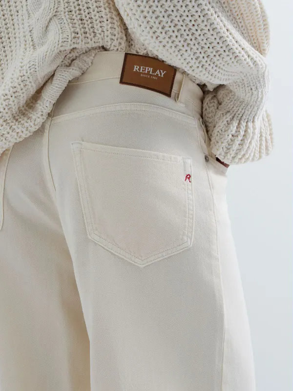 CARY Wide-Leg Eggnog 