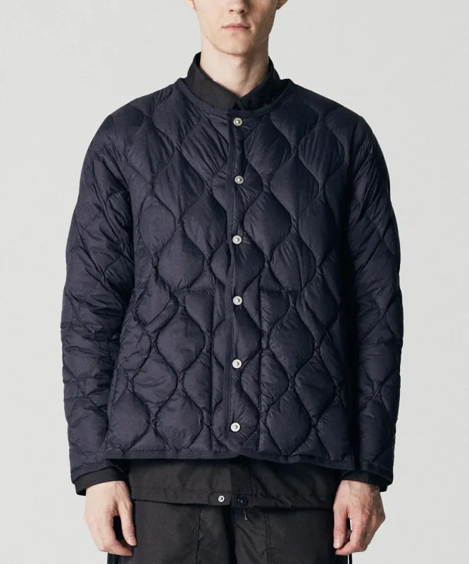 M Crew neck Down Jacket Black 