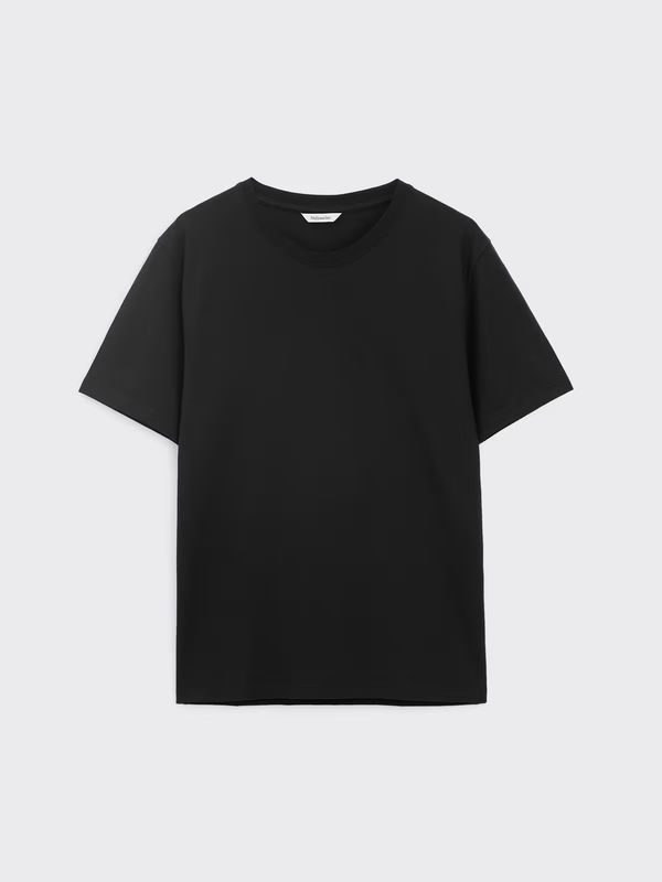 M. Crepe Tee Black