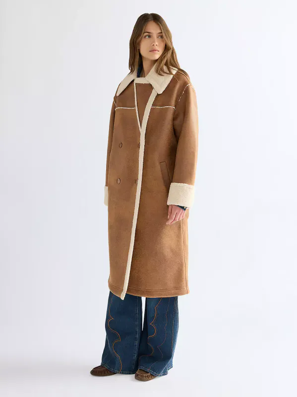 Wrange Coat Medium Brown