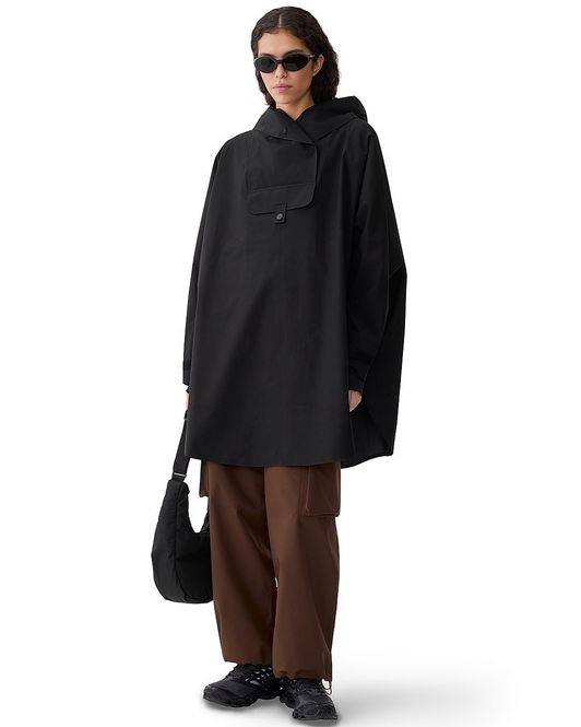 Hovedbilde BERGEN PONCHO Black