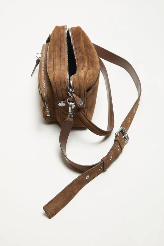 CAMERO Party Suede Cognac Brown 