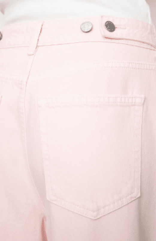 JACE Denim Trousers Light Pink