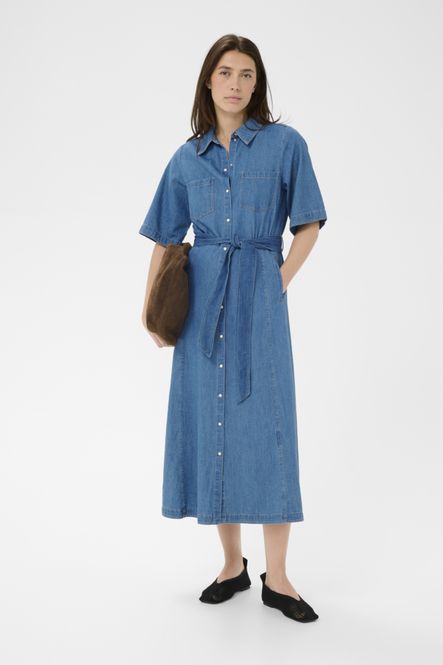 Hovedbilde AMA Denim Kjole Medium Blue