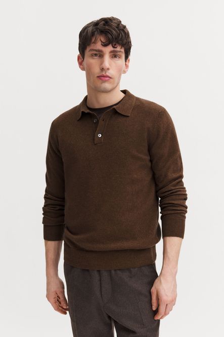 Hovedbilde Soft Wool Polo Shirt Mid ...