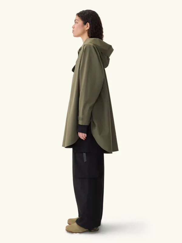 BERGEN Poncho Grape Leaf 
