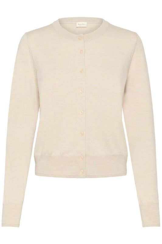 NOELANI Cardigan Natural Melange