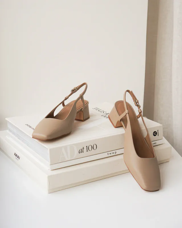 ELIN LEATHER Beige