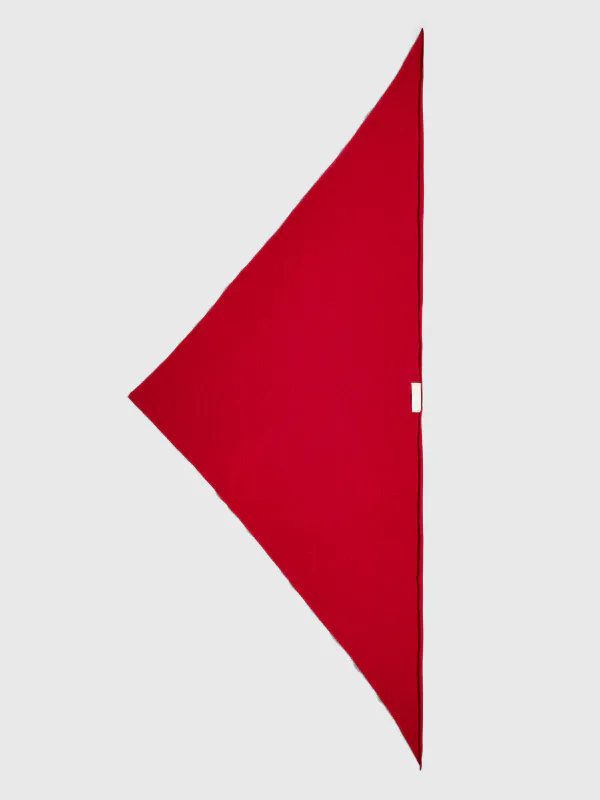 MOMENTO Scarf Crimson